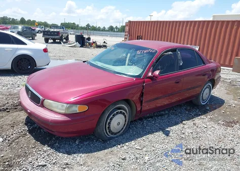 2003 Buick Century Custom z USA, uszkodzony, nr VIN 2G4WS52JX31172712